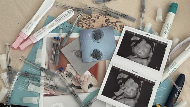 IVF is a journey. Picture: Supplied/Marnie Pollock