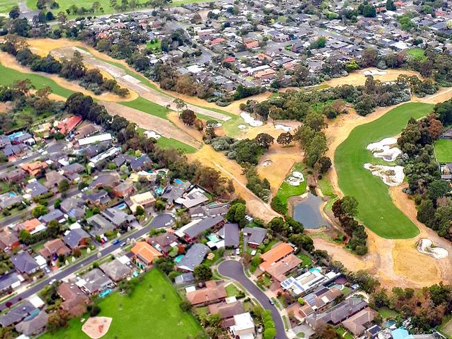 The site of the former Kingswood golf course.