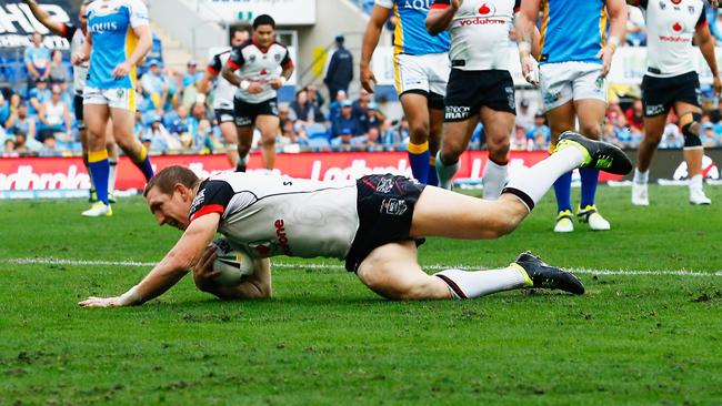 Ryan Hoffman scored a try in his 300th match.