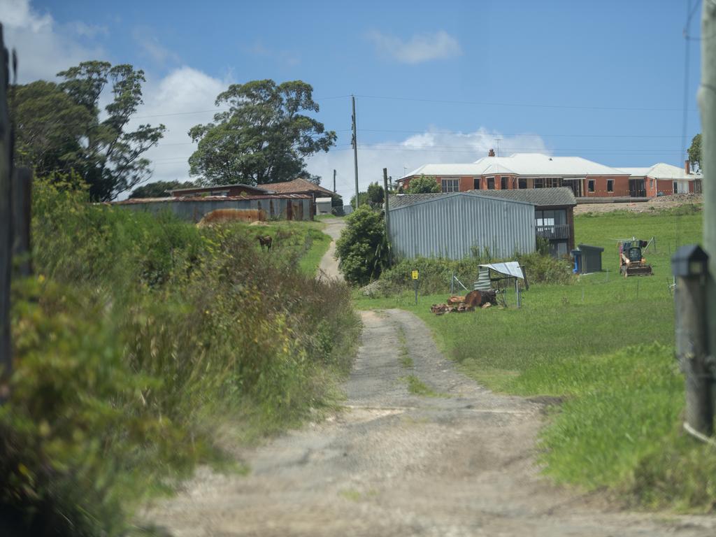 The property at Dural in Sydney’s North West where the caravan containing explosives was relocated to before the discovery. Photo: Jeremy Piper