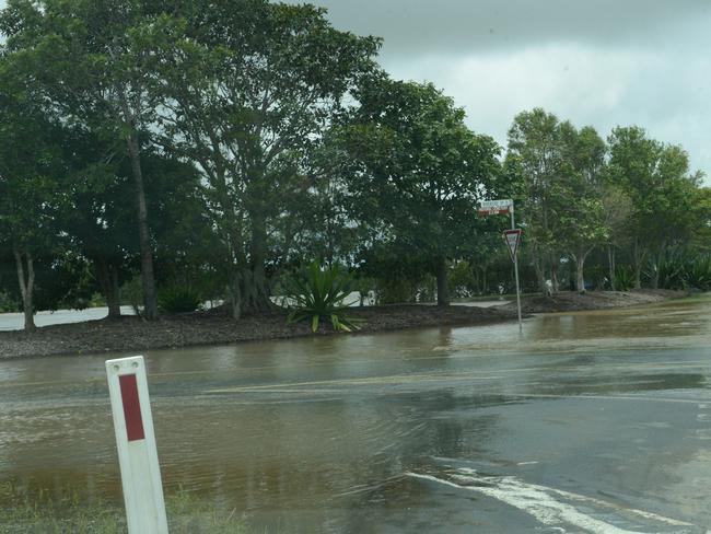 Tweed Valley Way on the northern end of Tumbulgum was closed due to flooding on Tuesday, December 15, 2020. Picture: Liana Boss