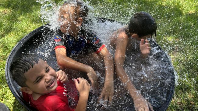 Kids having fun and keeping engaged at Buninyong Public School. Photo: Supplied.