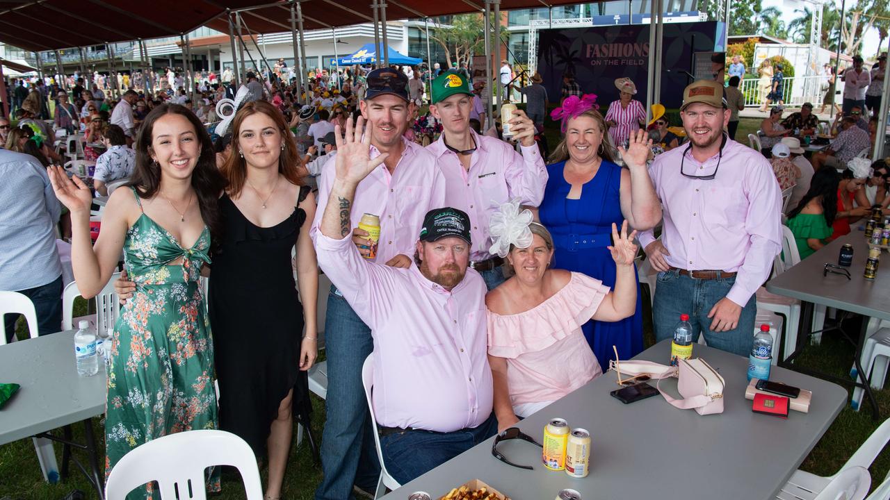 The Mercers from Queensland at the 2024 Darwin Cup. Picture: Pema Tamang Pakhrin