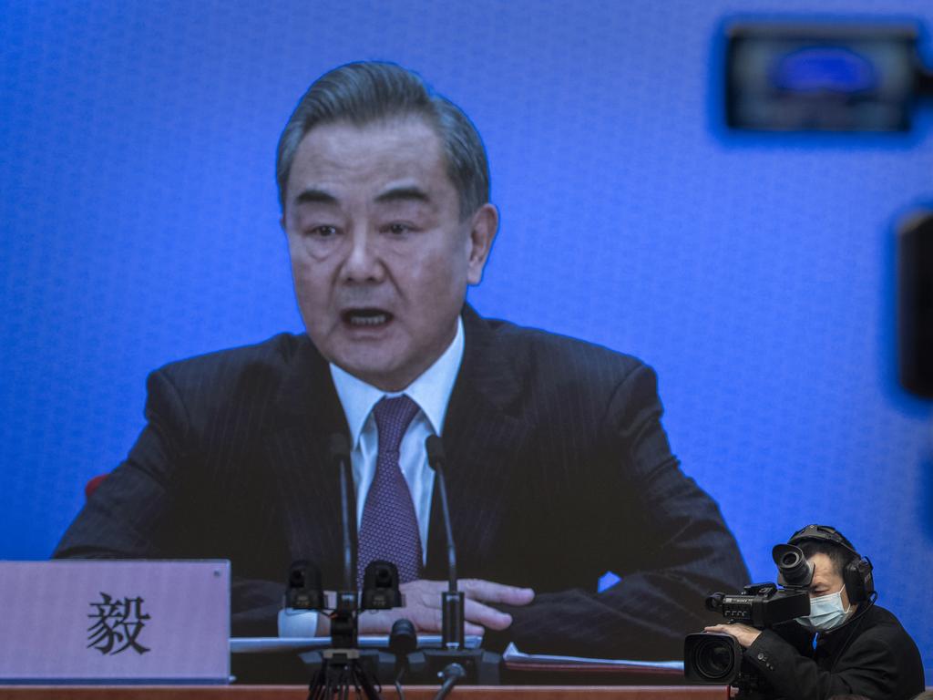 China's Foreign Minister Wang Yi, has denied the allegations of genocide. Picture: Kevin Frayer/Getty Images