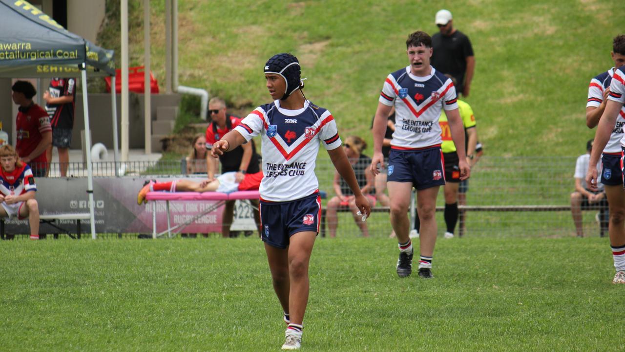 Jack Dean Potaka of the Central Coast Roosters Andrew Johns Cup team. Picture: Kevin Merrigan