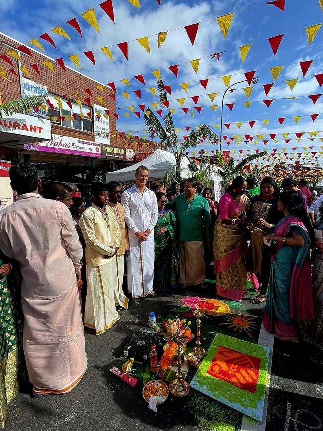 The Tamil community makes up a large portion of Cumberland. Picture: Facebook