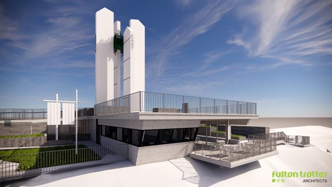 A glimpse of the upgraded Captain Cook Memorial and Lighthouse. Picture: Tweed Shire Council.