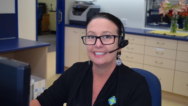 Imbil Family Medical is a mixed-billing practice that offers bulk-billing to some of its patients. Receptionist Michelle Sutton.