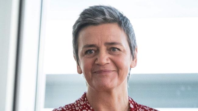 European Competition Commissioner Margrethe Vestager. Picture: AFP