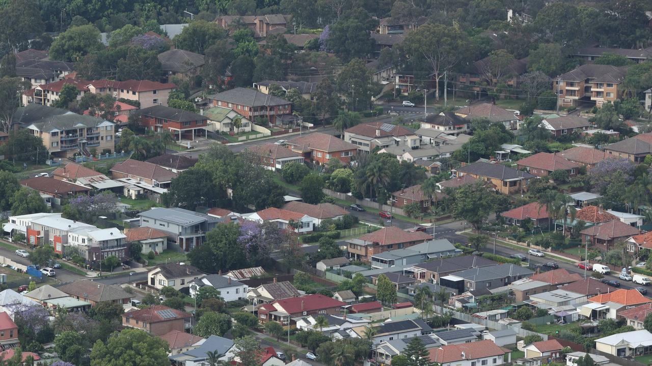 The Coalition has yet to announce its plans to increase housing supply, but Senator Bragg said noncomplying states should be given financial penalties. Picture: NewsWire/ David Swift