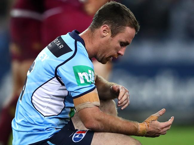 James Maloney couldn’t lift the Blues in the second half.