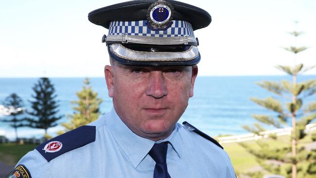 Assistant Commissioner Peter McKenna at Newcastle Police Station. Picture: Peter Lorimer.