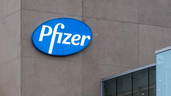 The pharmaceutical company Pfizer in Puurs, Belgium. Picture: Getty