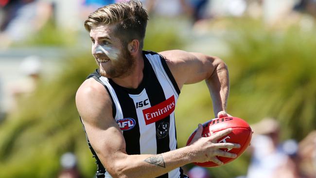 Sam Murray starred in the JLT game against Western Bulldogs. Picture: Michael Klein