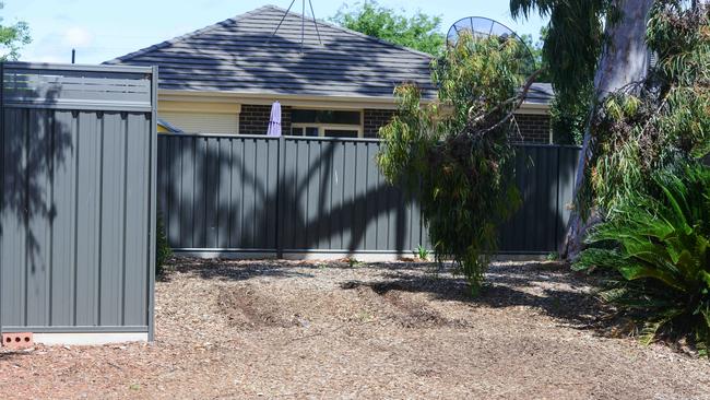 The spot in Weaver St where police found a white Toyota Camry they say is connected to the victim. Picture: NCA NewsWire / Brenton Edwards