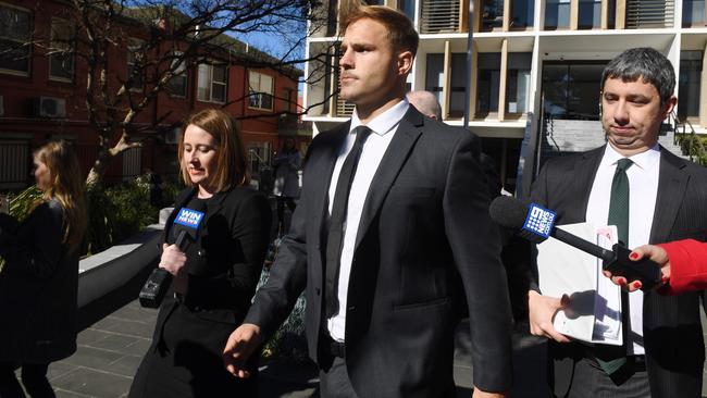 The Jack de Belin saga has placed a dark cloud over the NRL. Picture: Dean Lewins