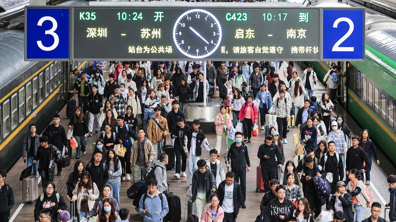 Chinese growth has stalled. Picture: Stringer/AFP