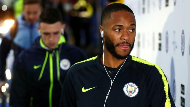 Raheem Sterling was the subject of racial abuse at Chelsea last weekend.