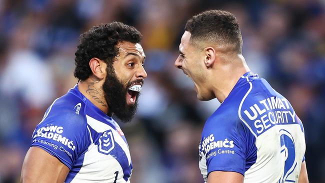 There’s a new vibe at the Bulldogs and Josh Addo-Carr is loving it. Picture: Matt King/Getty Images