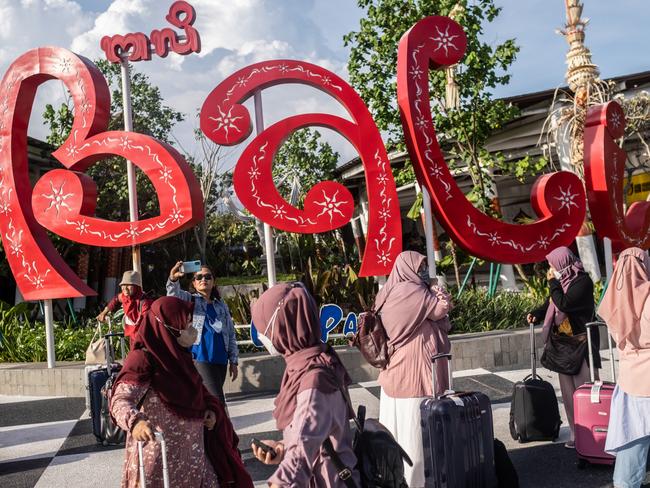 Ngurah Rai airport in Denpasar, Bali. The recent passage of a law that bans extramarital sex is expected to severely impact the tourism industry. Picture: Getty Images