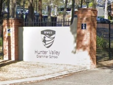 Hunter Valley Grammar School is northwest of Newcastle in Maitland. Picture: Google Maps