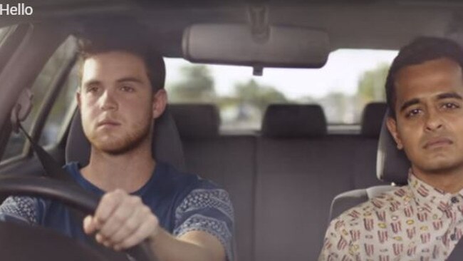 Rather than shock tactics, this ad campaign is all about social awkwardness.