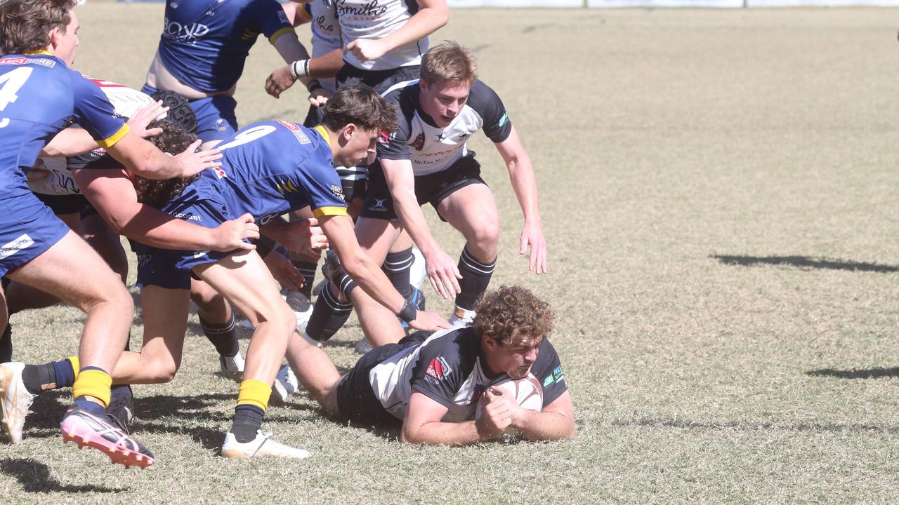 Try time for Souths. 3 August 2024 Robina Picture by Richard Gosling