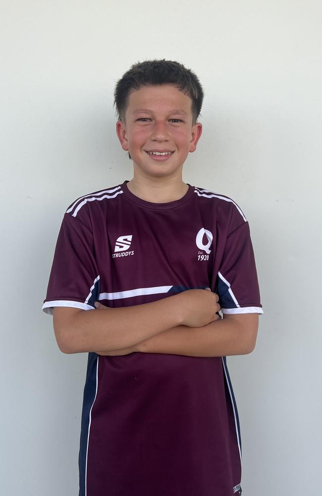 QRSS U12 Netball boys. Pictured: Lachlan Vercoe