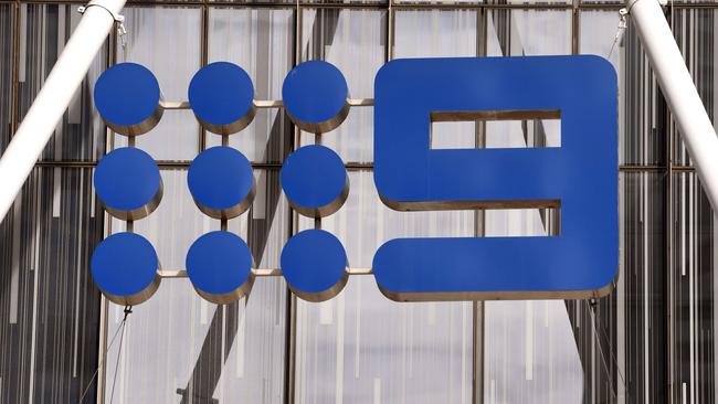 The logo for Channel Nine adorns the side of their building in Melbourne on July 26, 2018. Publisher Fairfax Media and Nine Entertainment announced plans to merge July 26, creating an integrated Australian media giant across television, online video streaming, print, and digital. / AFP PHOTO / William WEST