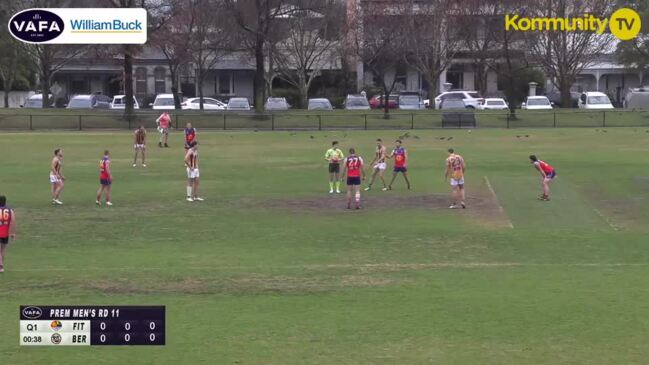 Replay: Fitzroy vs St Bernard’s - VAFA Round 11 (Premier)