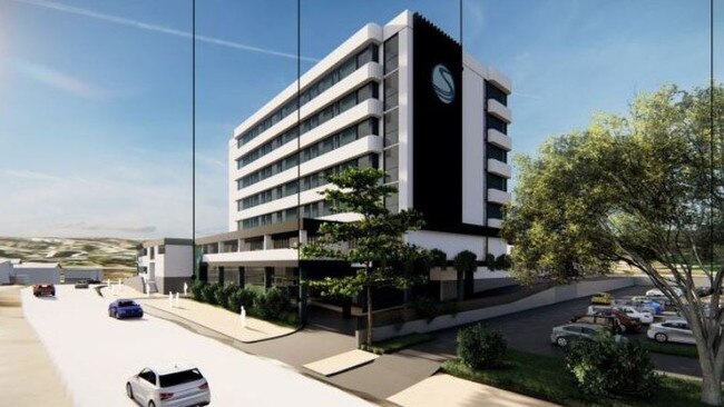 The development, if approved, would see Club Sapphire expand with a seven-storey hotel.