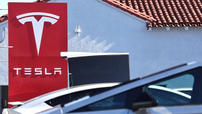 The Tesla share price has been hammered. Picture: MARIO TAMA / GETTY IMAGES NORTH AMERICA / Getty Images via AFP