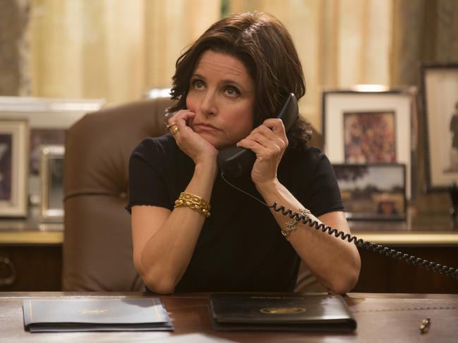 Julia Louis-Dreyfus as Selina Meyer in Veep. Picture: HBO/Foxtel