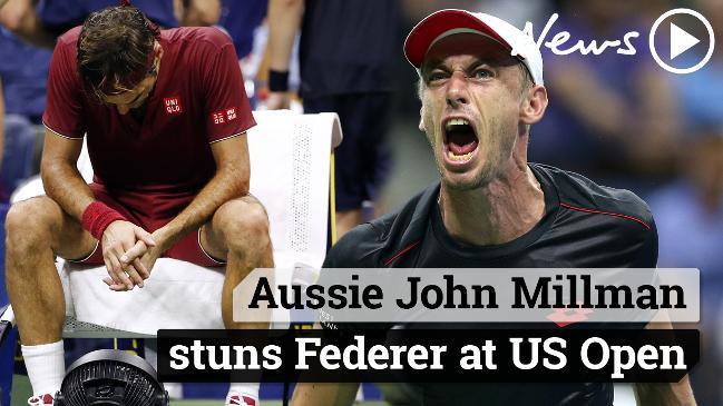 Aussie John Millman stuns Federer at US Open