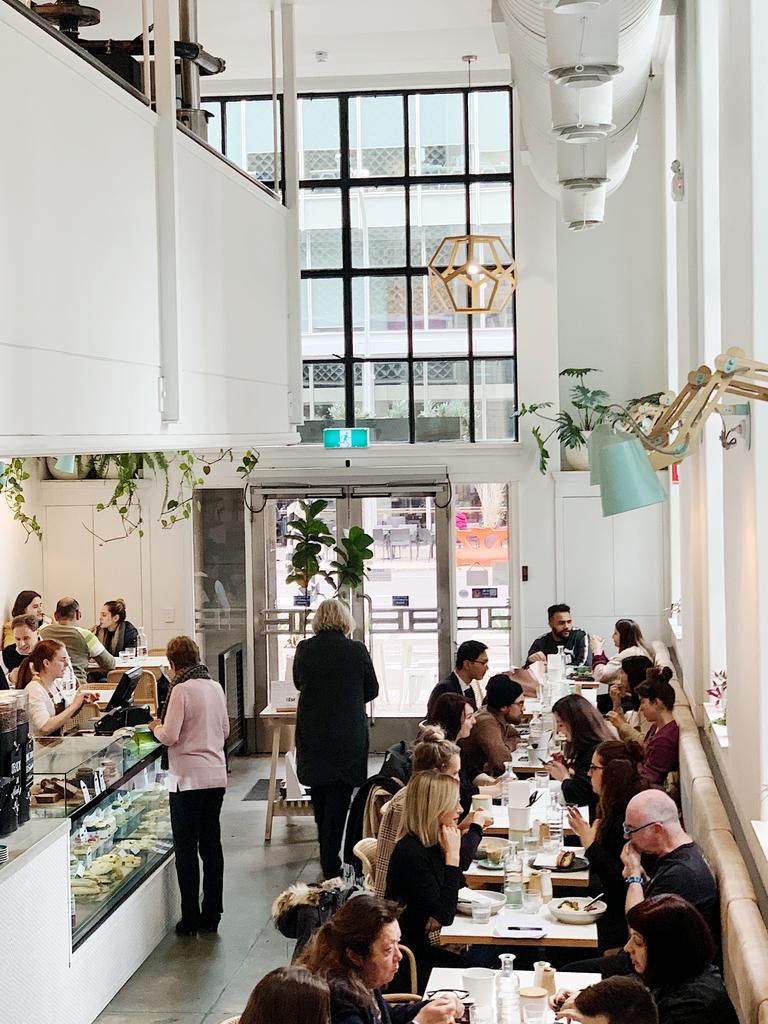 Inside dining at Crack Kitchen. Picture: Supplied