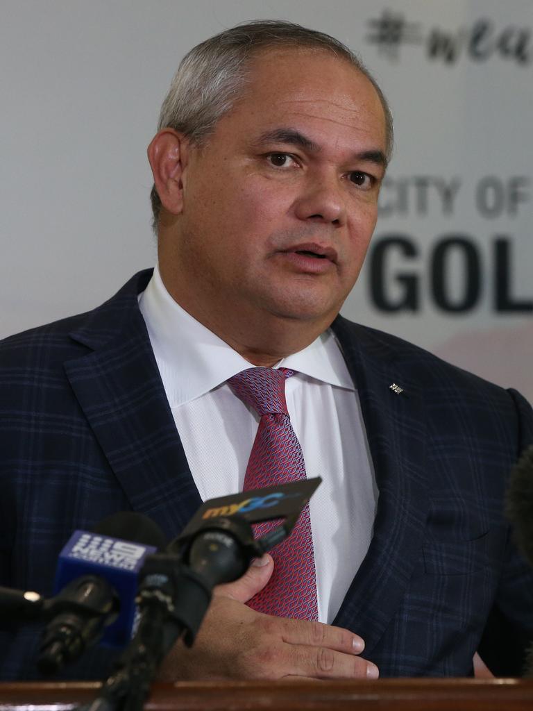 Mayor Tom Tate is calling for the Queensland border to be moved 7km south to follow the Tweed River. Picture Glenn Hampson