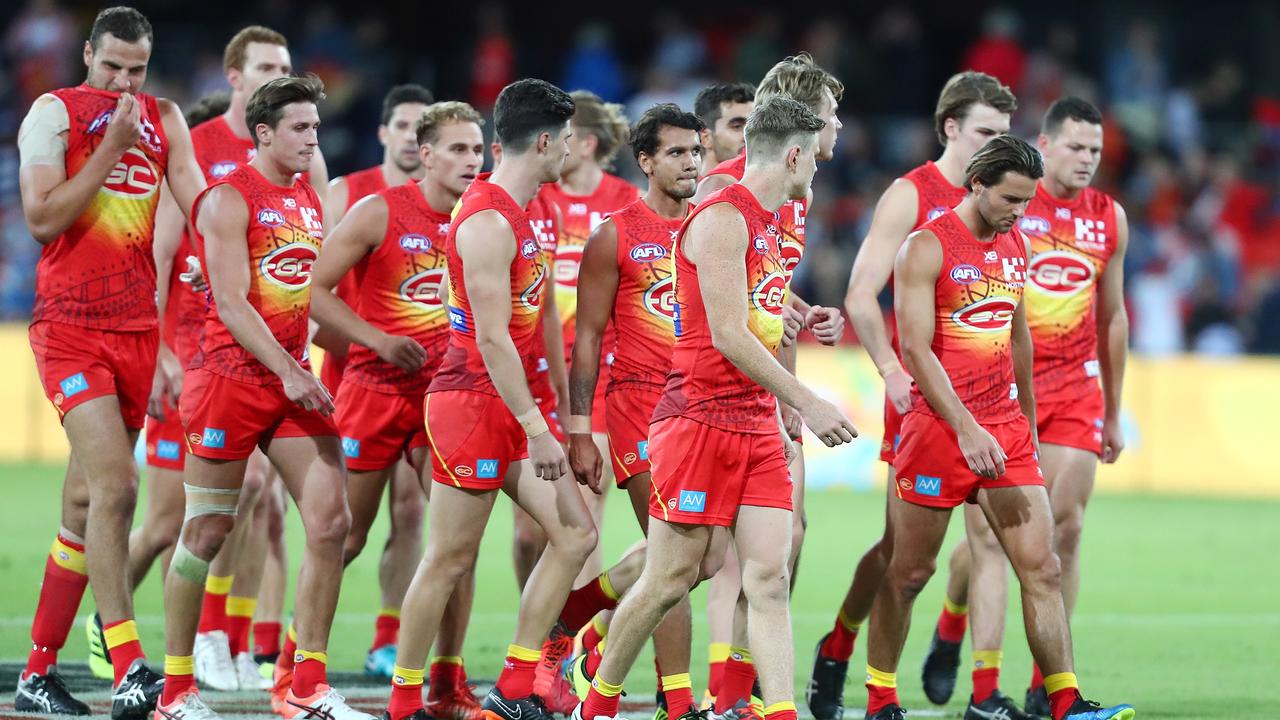 Gold Coast during its first home game of the season a fortnight ago.