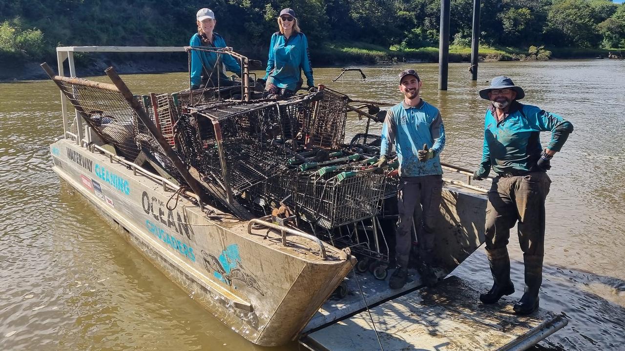 Ipswich shoppers’ illegal act revealed in major river clean-up