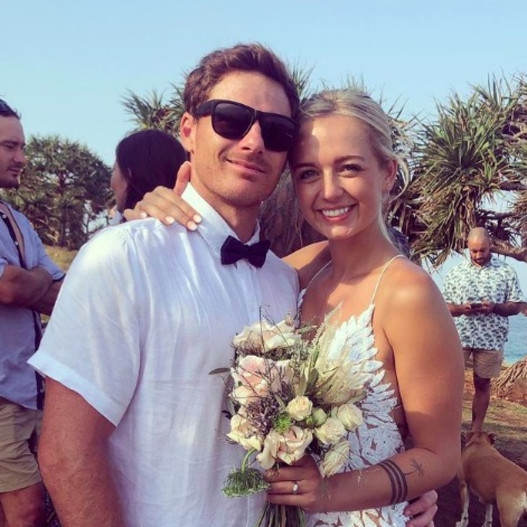 The couple married six weeks after meeting. Picture: Instagram.