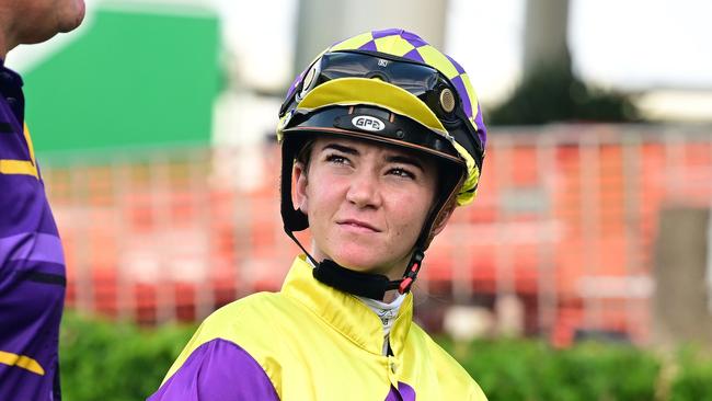 Queensland apprentice jockey Sariah Champkin. Picture: Grant Peters, Trackside Photography