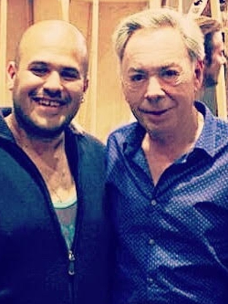 Paul Ettore Tabone with musical extraordinaire Andrew Lloyd Webber (right). PICTURE: Contributed by Paul Ettore Tabone