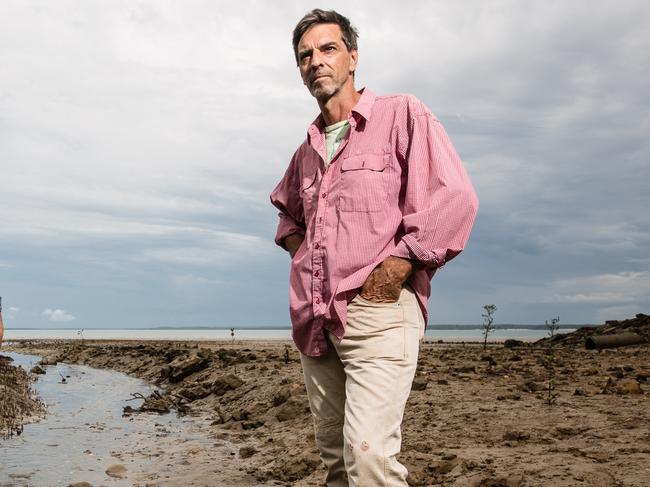 Nightcliff Seabreeze Festival organiser Andrew Arthur. Pic Glenn Campbell