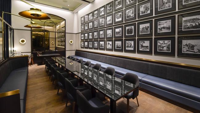 The private dining room in the Adelaide Marriott’s fine diner Penny Blue. Picture: RoyVPhotography.