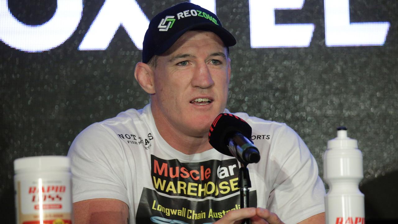 Paul Gallen is looking forward to the fight against Lucas Browne in Wollongong on Wednesday night.