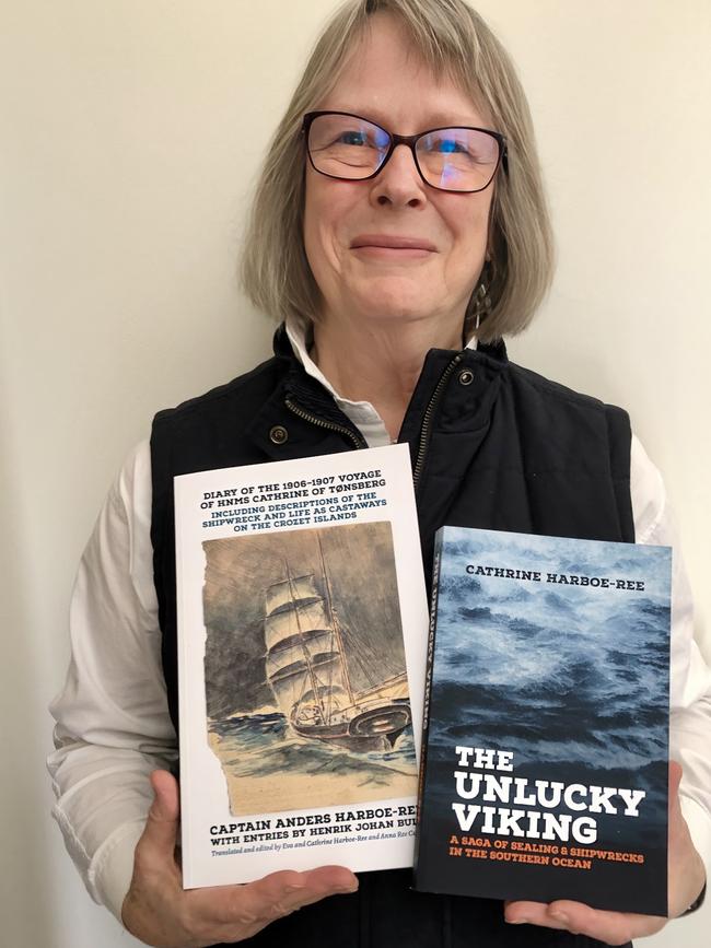 Cathrine Harboe-Ree has published two books telling the story of her grandfather’s adventures.