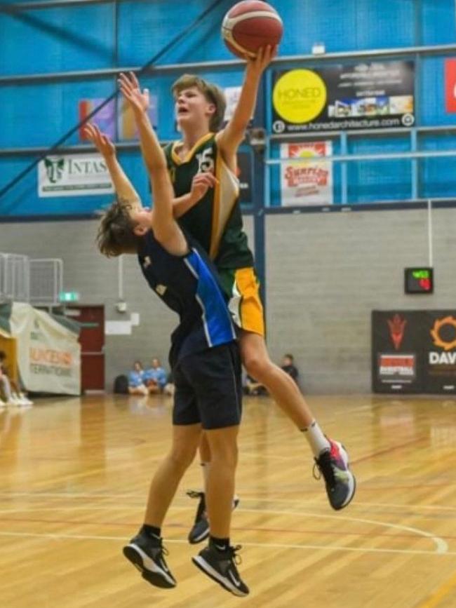 Campbell Waterhouse, U16 Tasmania Boys.