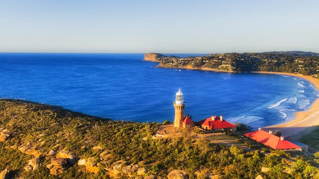 The historic Barrenjoey Head lighthouse complex above Palm Beach could host overnight paying tourists as part of a plan being looked at by the NSW Government. Picture: iStock