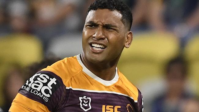 Tevita Pangai Jr is meeting with the NRL integrity unit. (Photo by Ian Hitchcock/Getty Images)