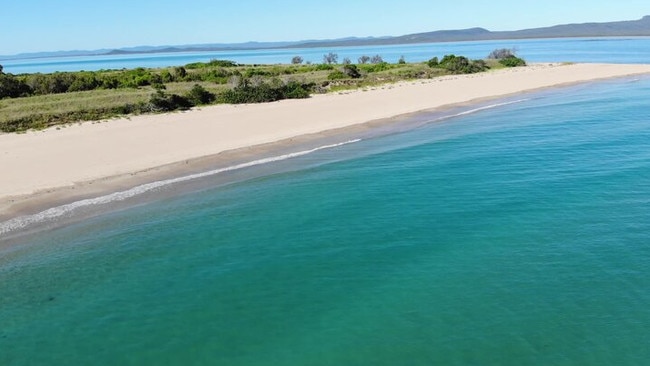 Temple Island near Mackay in central Queensland.