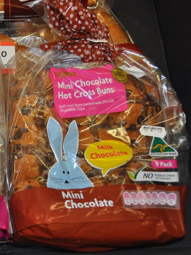 Coles’ hot cross bun flavours are always a talking point.